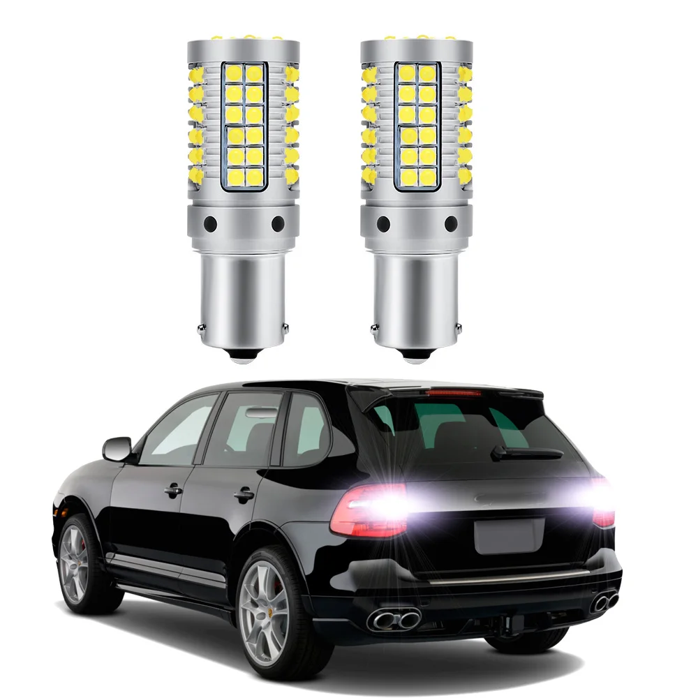 

2 шт. светодиодный резервный фонарь для Porsche Cayenne 9PA 2002-2010 Canbus без ошибок светодиодный светильник заднего хода