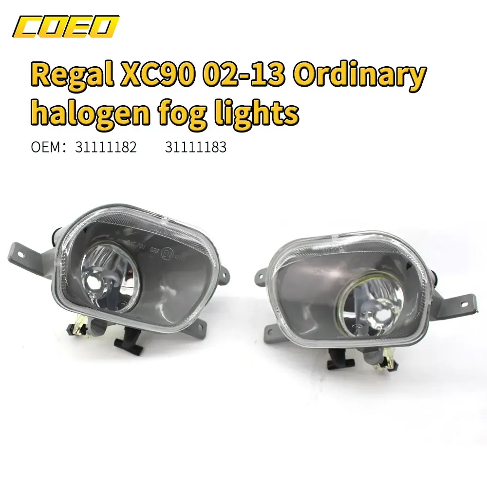 Pair Left&Right Fog Lamp For Volvo XC90 2002 2003 2004 2005 2006 2007 2008 2009 2010 2011 2012 2013 Front Bumper Anti Fog Light