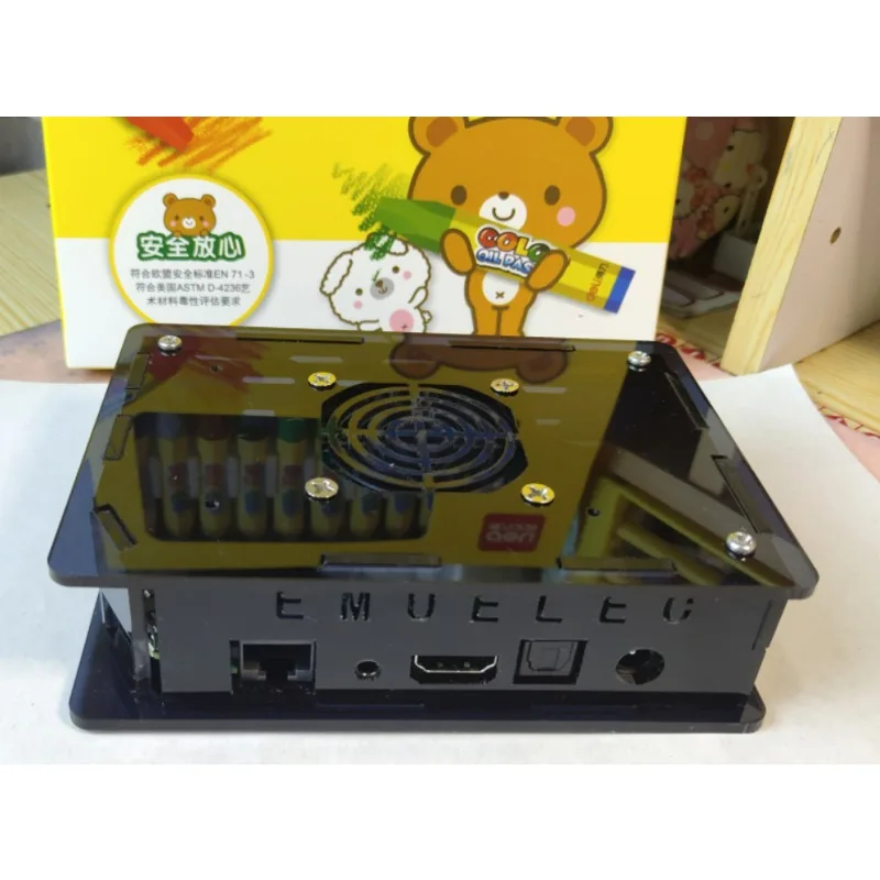 

Dual-band Bluetooth acrylic multi-function game TV box cooling upgrade version