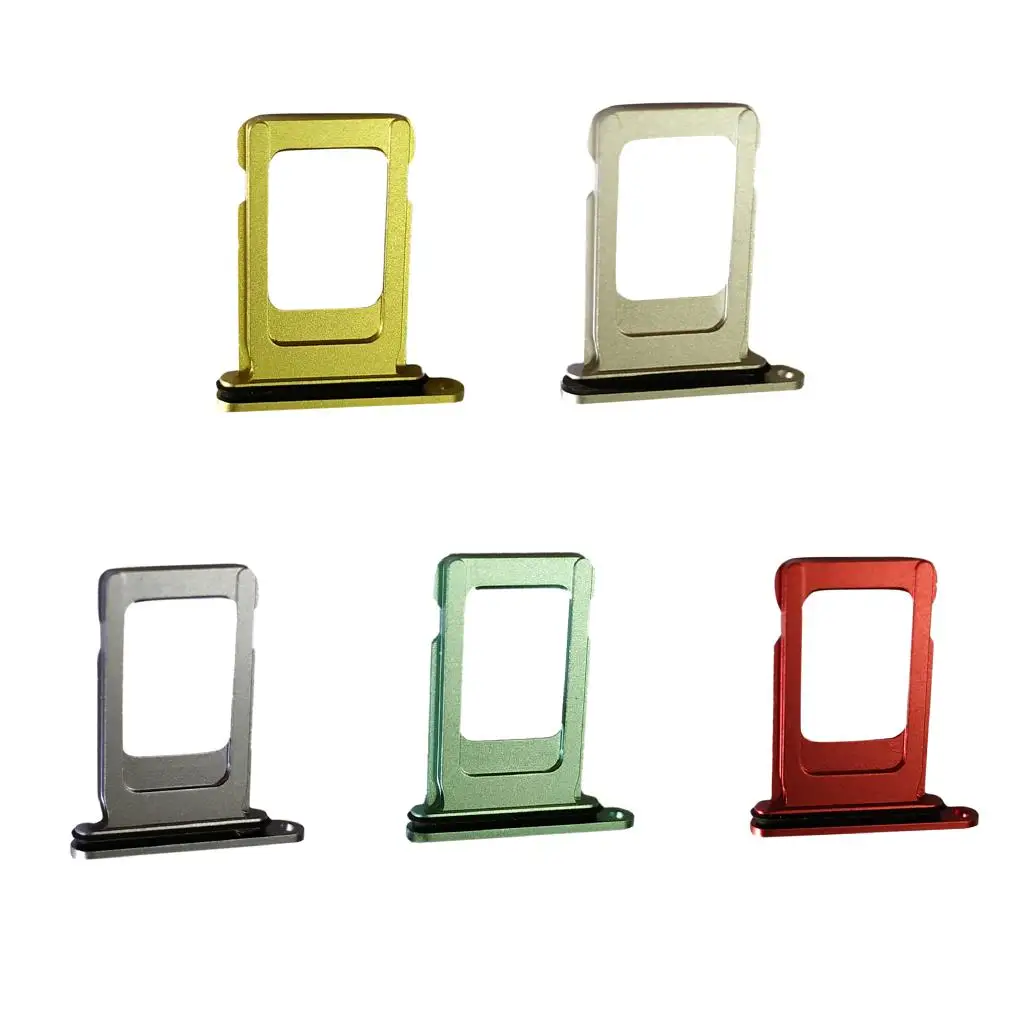 2-4pack Original SIM Card Tray Slot Holder Replacement Part for 11 Red