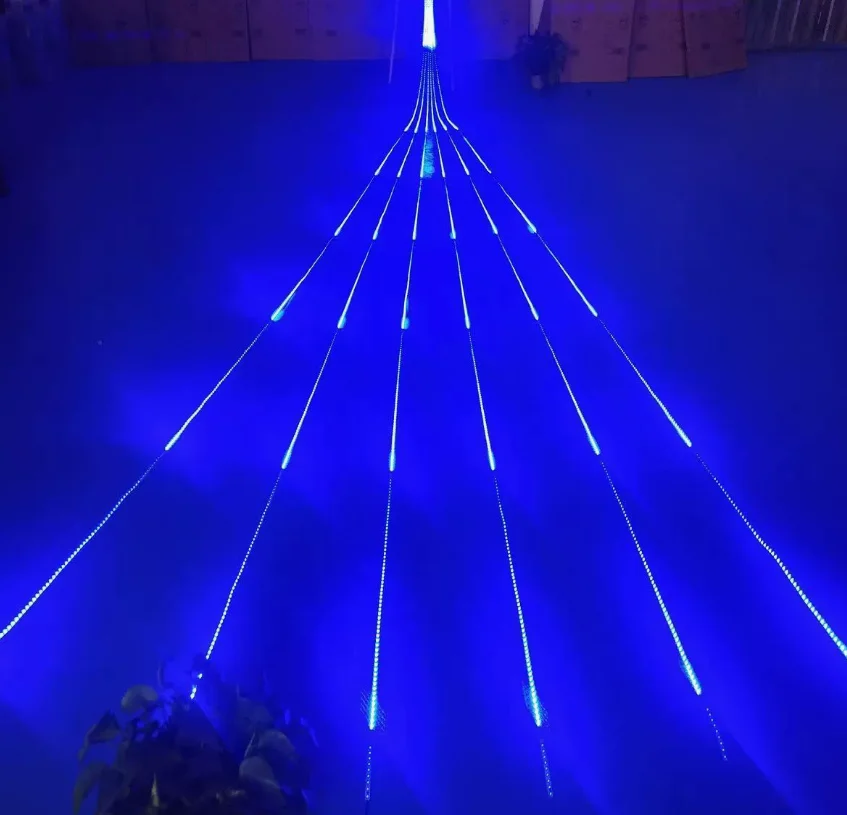 DC24V LED Strip Lights 5M/16.5ft Flexible  Waterproof Outdoor Meteor Shower Mode Star Sky Garden Theme Decoration