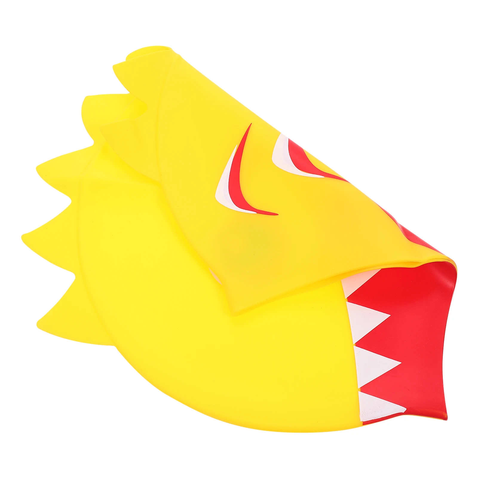 

Adorable Toddler Swim Caps Silicone Waterproof Swim Hat For Kids Anti Slip Reduce Water Flow Resistance Swimming Hats Children