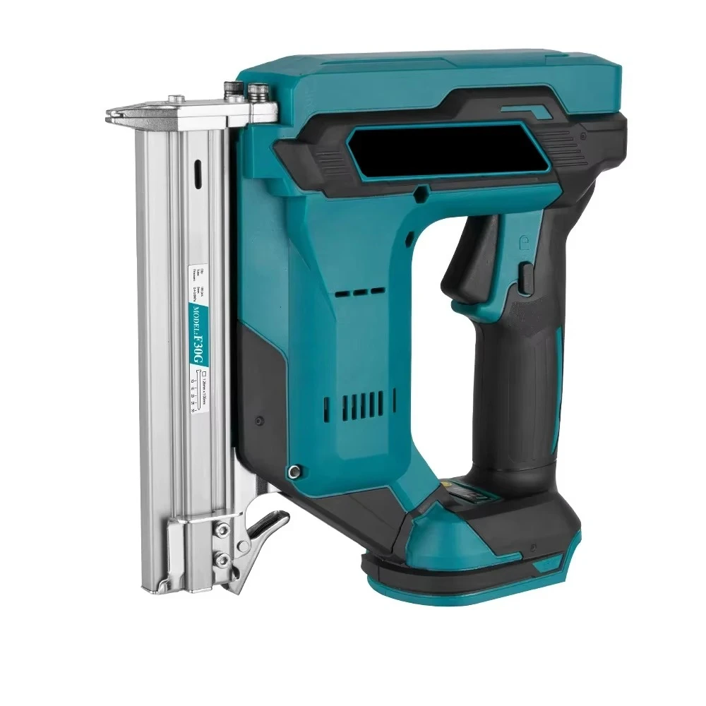 For  Electric Goddess Industrial Grade Cordless Nail Gun Straight/N-shape Universal Nailing Machine for Woodworking