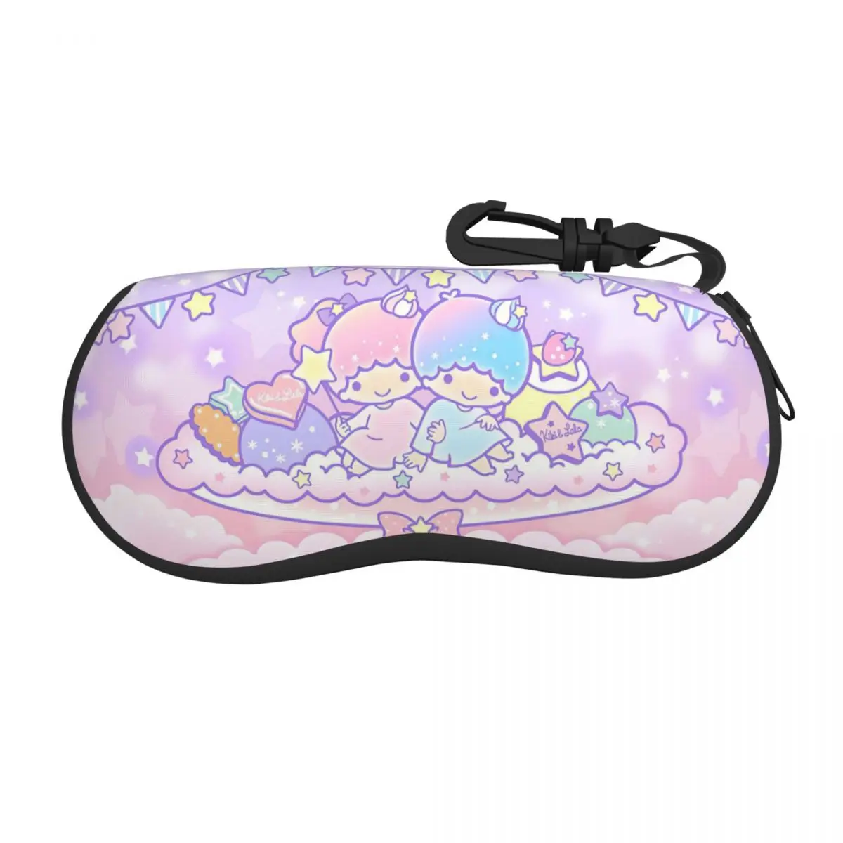 Little Twin Stars Glasses Case Anti-Fall Glasses Storage Box Office Eye Contacts Case