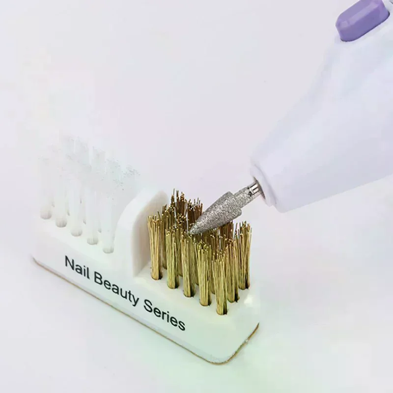 /ACR/Portable Nail Drill Bit Cleaning Brush For Electric Manicure Machine Drills