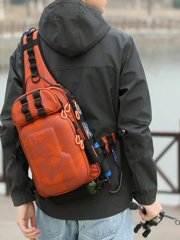 high-end-multi-functional-hard-shelled-waterproof-fishing-gear-storage-crossbody-single-shoulder-chest-bag-for-men-and-women