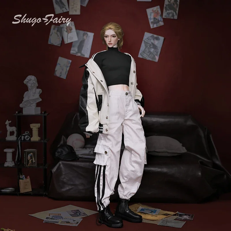 Crow ตุ๊กตา Bjd 1/3 Yunus 2 ลุง Rock สุภาพบุรุษหล่อสไตล์โกธิคแฟชั่น OOTD Art ตุ๊กตาของเล่นสําหรับชาย Shugafairy