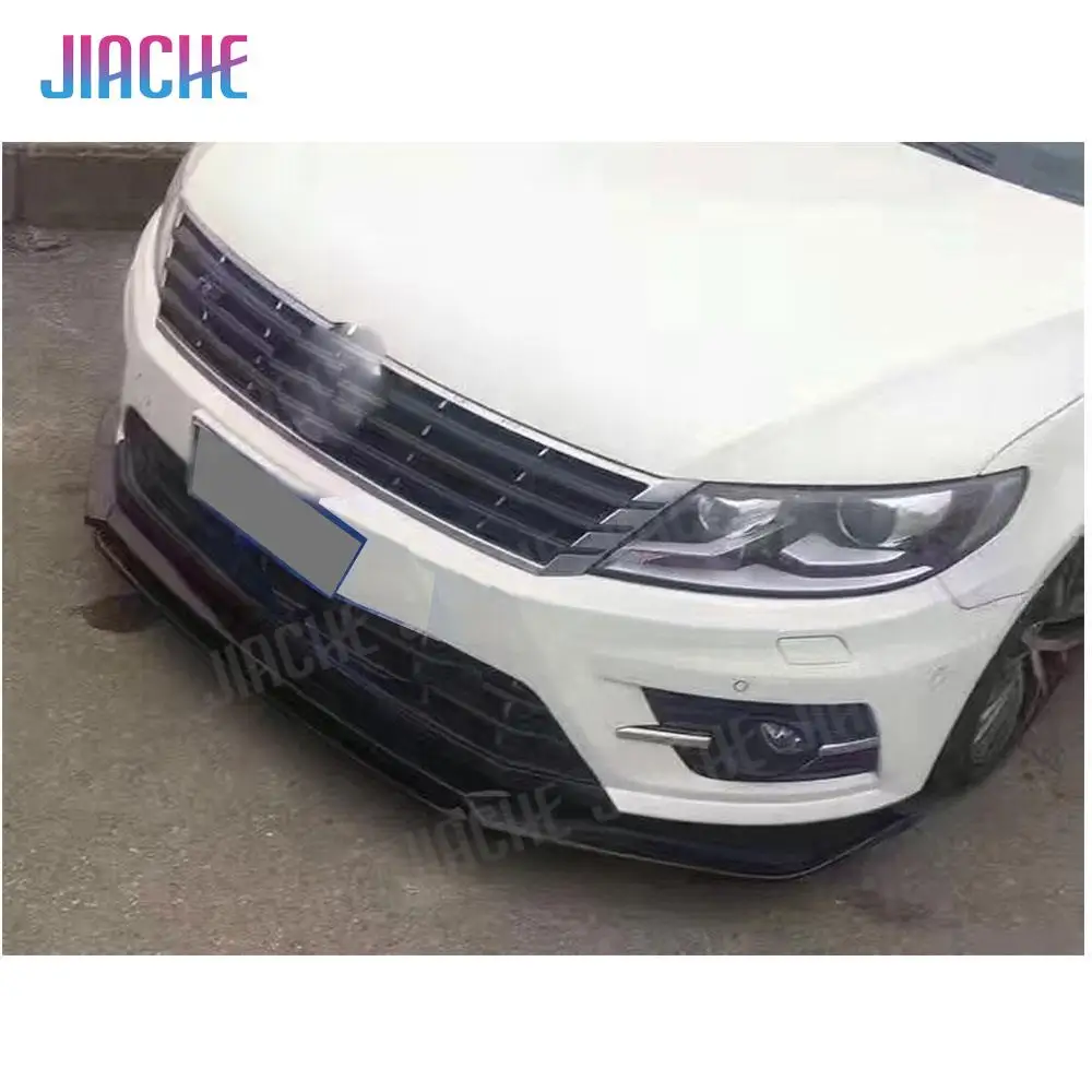 

Carbon Fiber Car Racing Front Bumper Lip Spoiler Splitter Body Kit for Volkswagen Passat CC Rline 2013-2017 E Style car bodykits