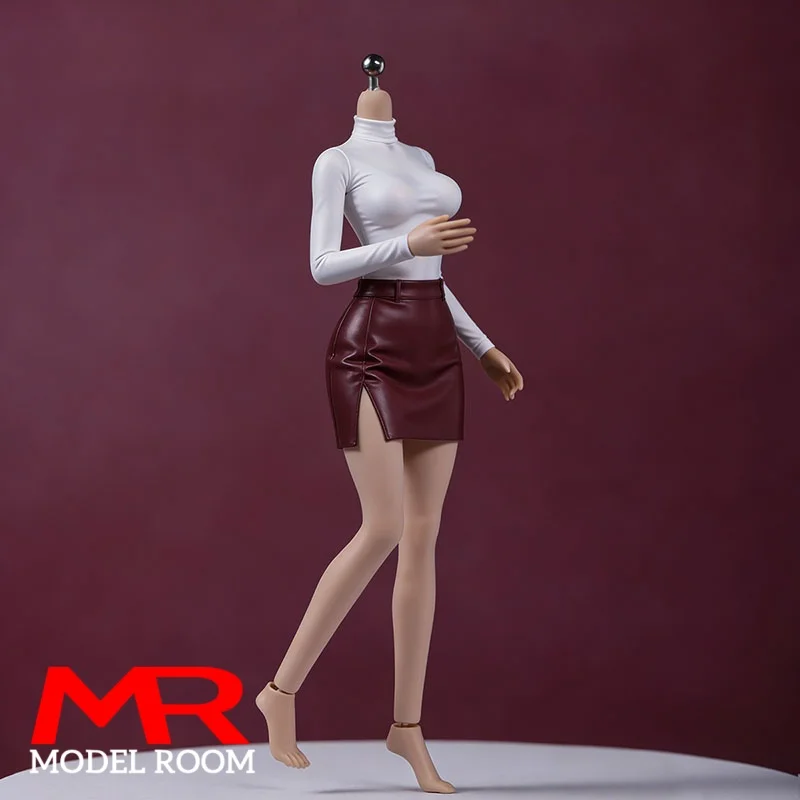 ANT T305 N306 1/12 Scale Female Seamless Body with Detachable Feet 14.5cm Pale Suntan Super Flexible Action Figure Body Model