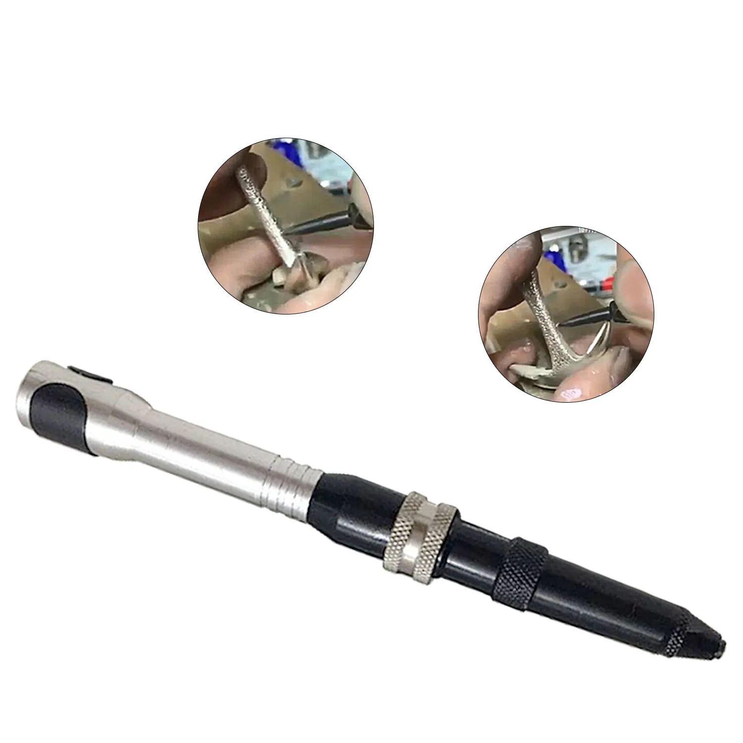 Foredom Flex Shaft System Hammer Handpiece #15: Ideal for Jewelry Stone Setting and Texturing