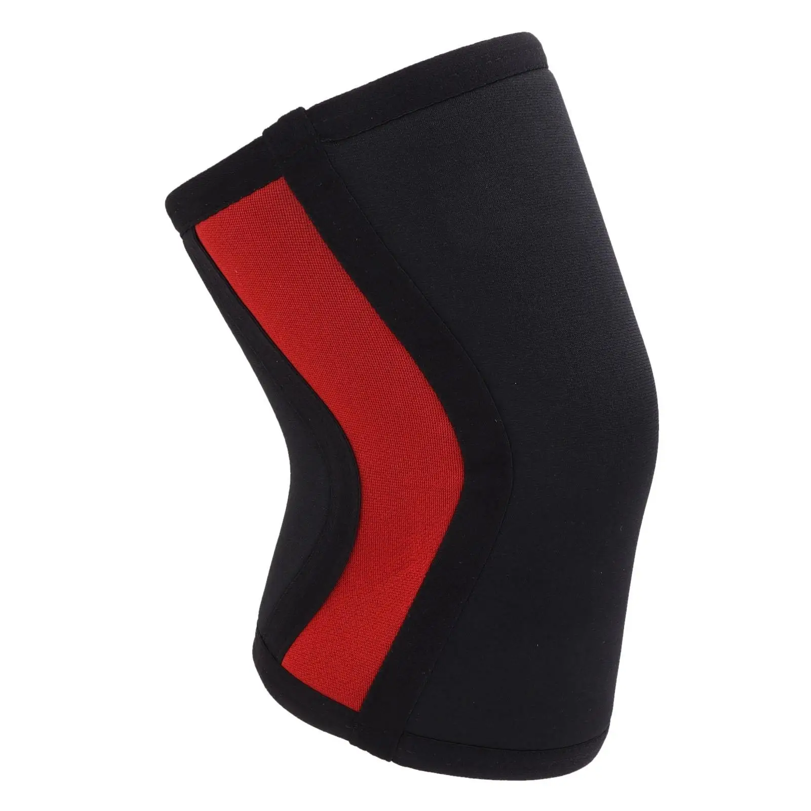 

High Elastic Knee Sleeve - Comfortable Nylon Brace for Injury Prevention & for outdoor for stretches - Black & Red