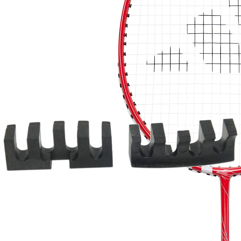 

2Pcs Badminton Racket Stringing Pressure Relief Tool High Pound Protector Load Spreader Adapter Black Threading Machine