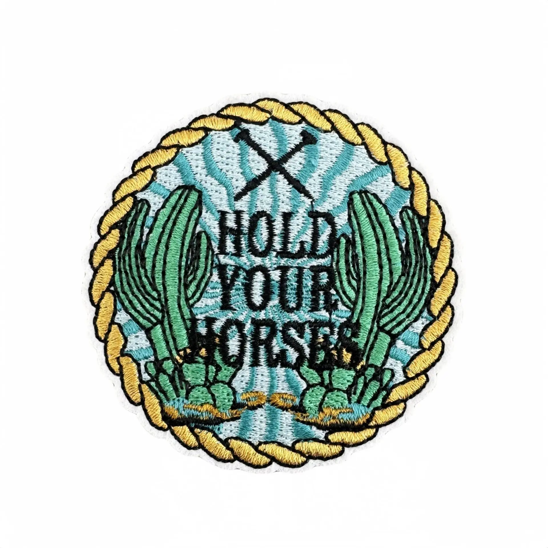 Emblem Clothing Accessories Badge Sticker Embroidered Embroidery Sticker Iron-on Patches