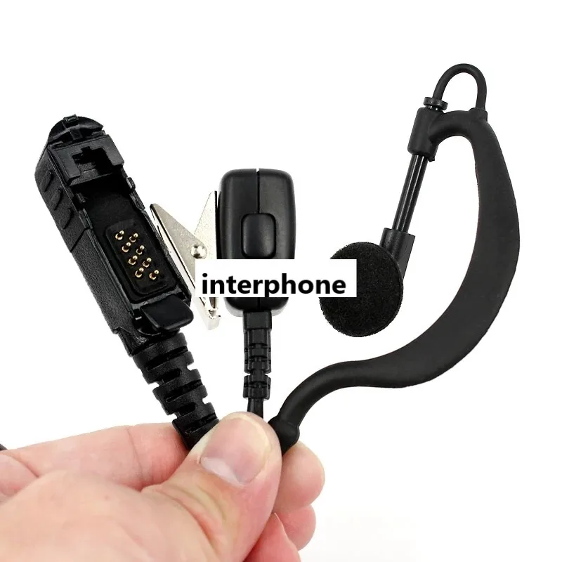 سماعة أذن Motorola Walkie Talkie، سماعة رأس، Xir P6600، P6620، XPR3500، MTP3250، DP2000، DEP550، MTP3100، MTP3150، راديو ثنائي الاتجاه