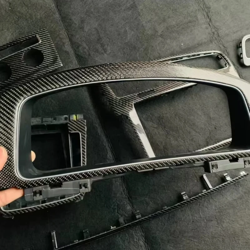 Quality Assurance Carbon Fiber Car Interior Trim Kit for B8 Car Model Car Interior Trim Kit