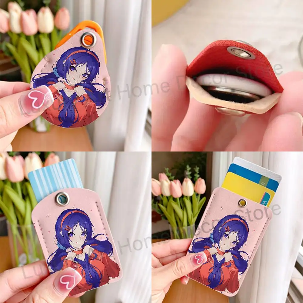 M-Misides Game Mita Wholesale PU Leather Card Cover 3 Styles Available Teardrop Long Small Rectangle Keychain