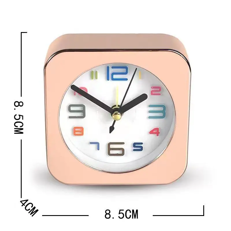 

High-value office workers dedicated desktop clock student creative bedroom clock exquisite simple cartoon small alarm clock