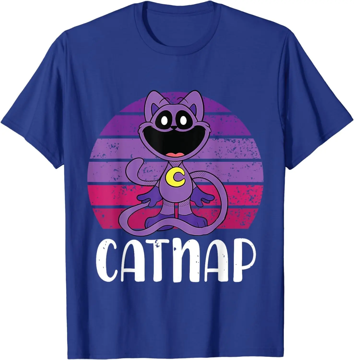 Funny clásico Smiling Critters Catnap - playera para amantes del dogday