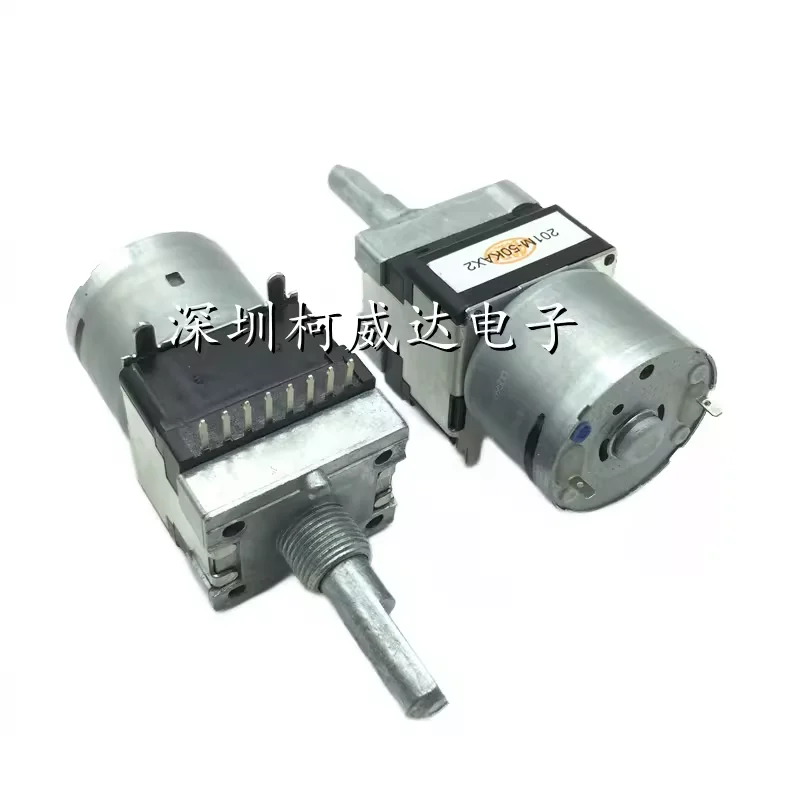 1pcs，Motor potentiometer，RK16812MG082，50KA，8Pin，The shaft length is 20mm