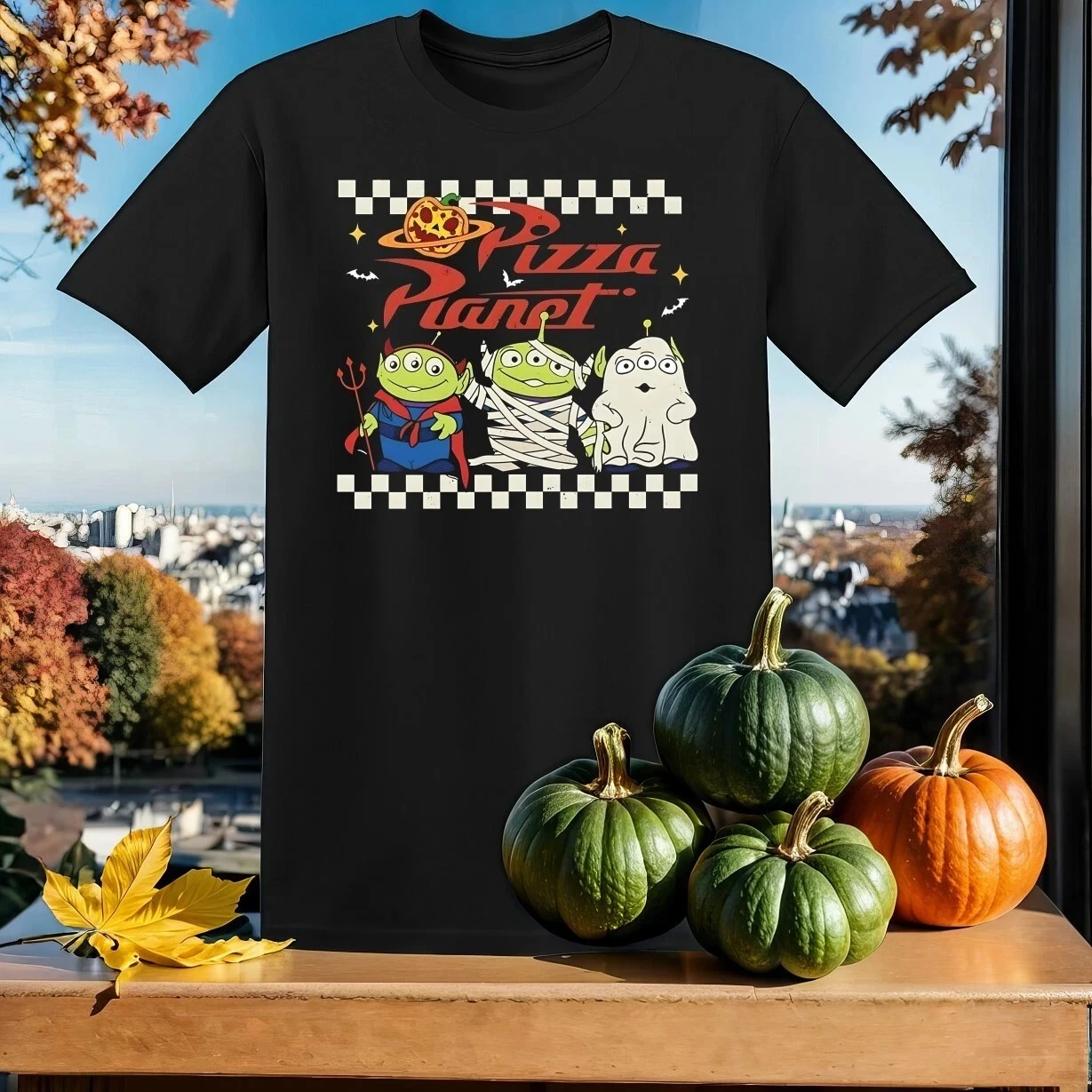 

Halloween Toy Story Boys and Girls Summer T-shirt clothing Cartoon Casual Cotton short-sleeved men and women's tops