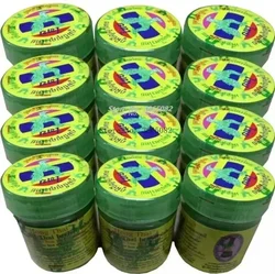 12pcs/10pcs/5pcs/4Pcs/1pcs Thai Herbal Inhalant Inhaler Hong Thai Traditional Nose flow carsick refreshing Refreshing Essences