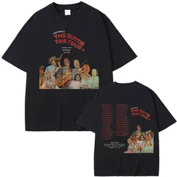 Singer Zach Bryan The Quittin Time Tour T-shirts Men Women Fashion Oversized Tshirt Male Casual T Shirt Men's Vintage Streetwear