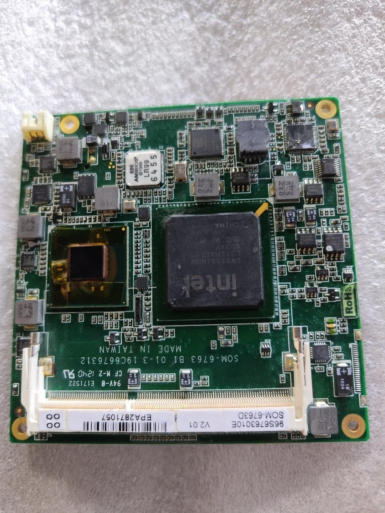 

SOM-6763D Module SOM-6763 B1 ETX Industrial Control Motherboard
