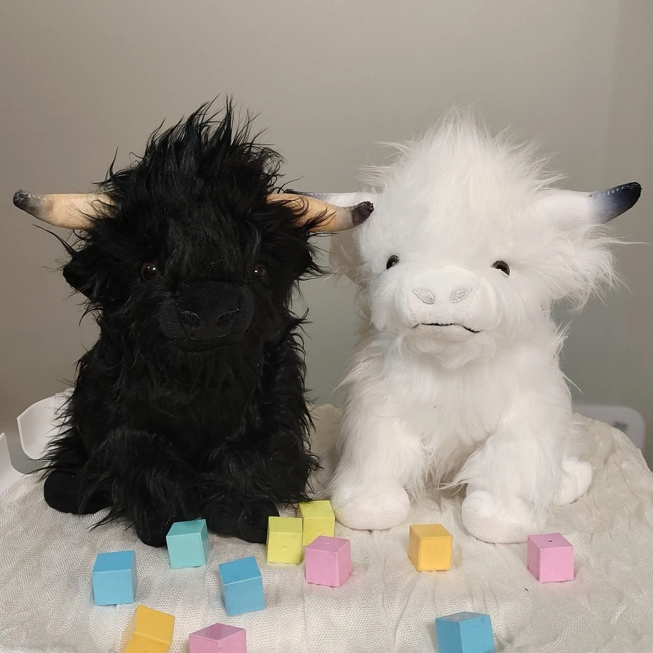 Hooglandkoe Pluche Speelgoed Grappig Realistisch Knuffeldier met Lang Pluizig Haar Zacht Knuffelbaar voor Kinderen & Jongens Cadeau - afbeelding 2