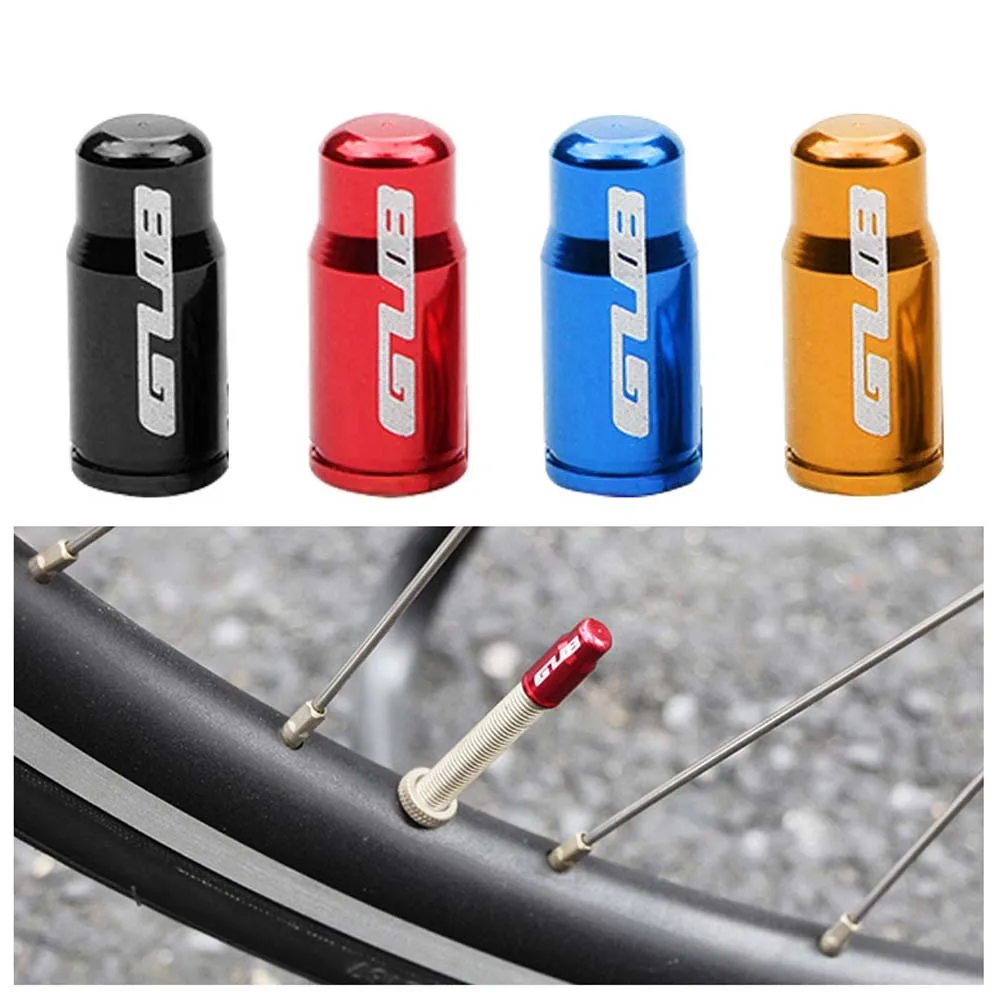 

Bicycle Accessories Law Mouth Tire Valve Protector Bike Tire Caps Aluminum Bicycle Tire Valve Cap Schrader/Presta