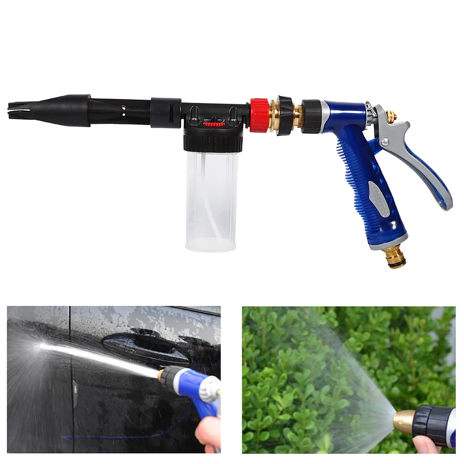 2 in 1 Car Cleaning Foam Washing Foamaster Water Soap Shampoo Sprayer Car Cleaning Sprayer Car Washing Gun Sprayer Foam Sprayer