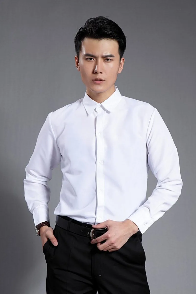 New Arrival 3 Styles Groom Tuxedos Shirts Best Man Groomsmen White Men Wedding Shirt A10000