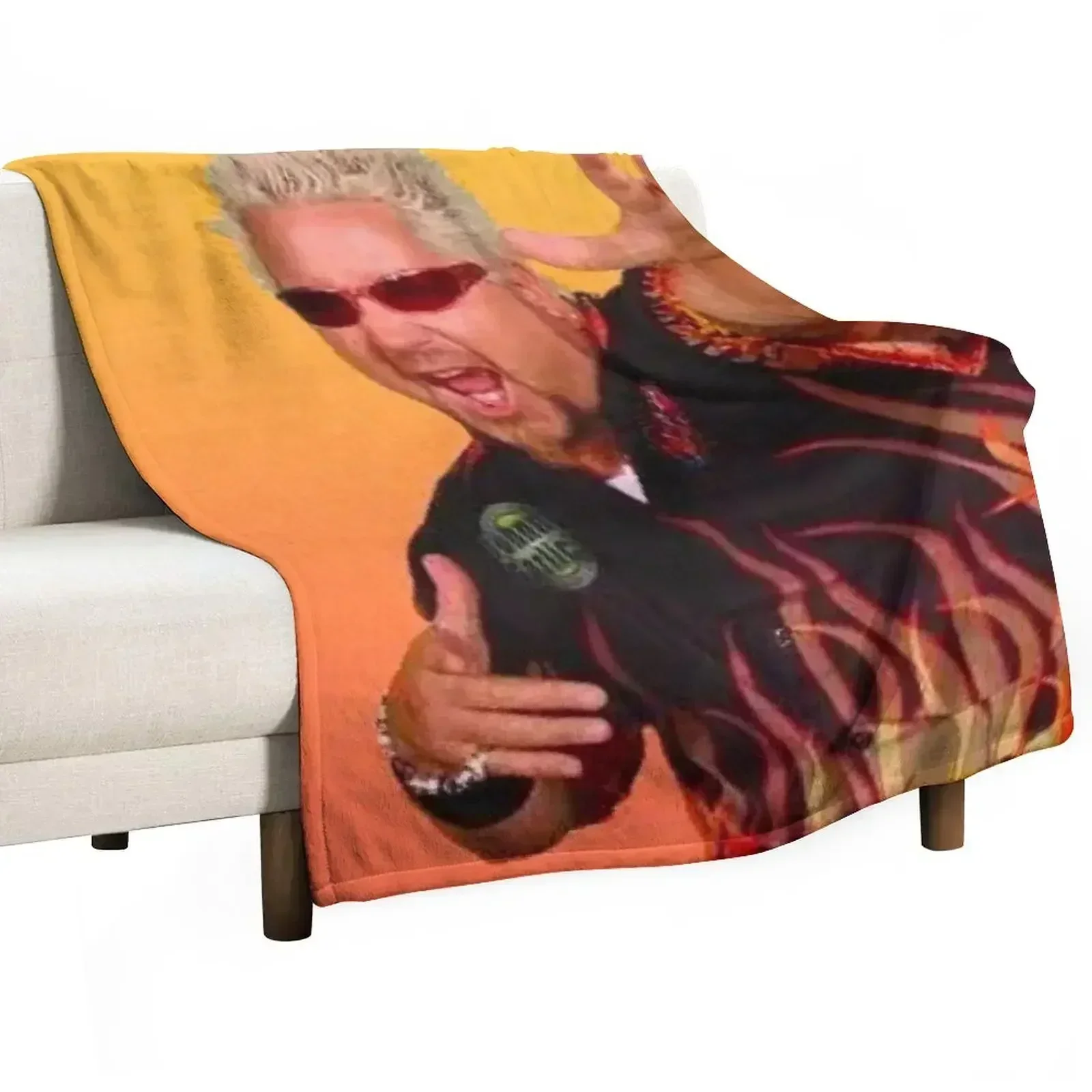 

guy fieri Throw Blanket for winter Hairys Loose Blankets