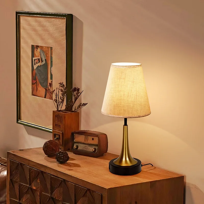 

Bedside Nordic Table Lamp Dining Night Decoration Ambient Table Lamp Living Room Lron Lighting Lámpara Decorativa MHZSD