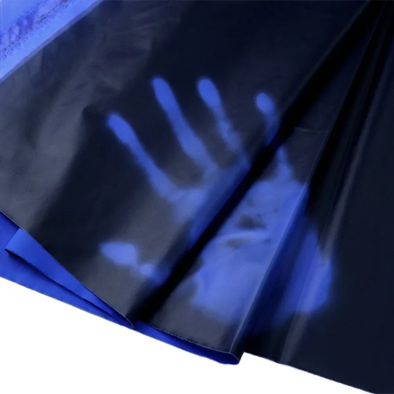 

Black Color Magic Thermochromic Fabrics Color-changing Nylon Fabric Heat-sensitive Colored Fabric for Clothing Down Jackets