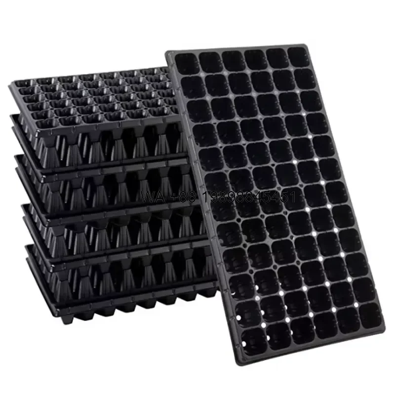 Wmwmnu Durable 21 32 50 72 105 128 Cells Flower Vegetables Plant Starter Germination Growing Seedling Trays Garden Nursery