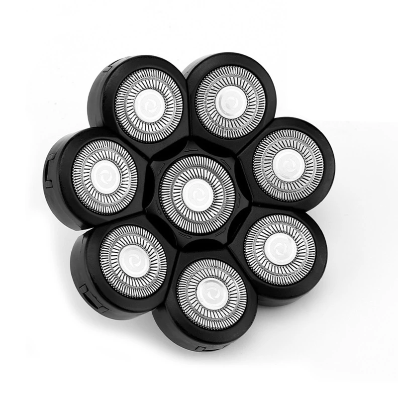 Replacement for Head Shavers 5/6/7/8 Heads Beard Hair Replacement Blade for Razor for Head for Bald Men Universal Interf A0NC