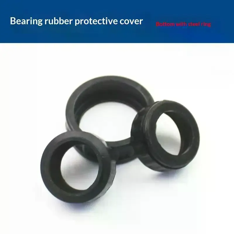 10Pcs Bearing Rubber Sleeve 607 608 6000 Angle Grinder Electric Hammer Bearing