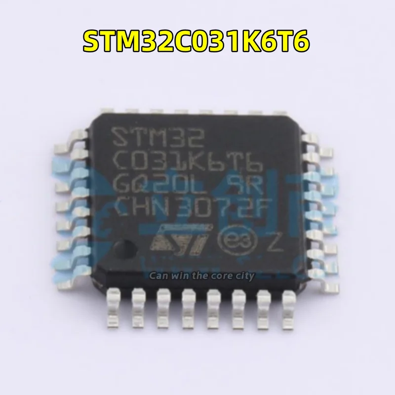 

Оригинальная оригинальная Подлинная модель STM32C031K6T6, 1-100 шт. в упаковке: Искусственная кожа (7x7), микроконтроллер, семейная серия