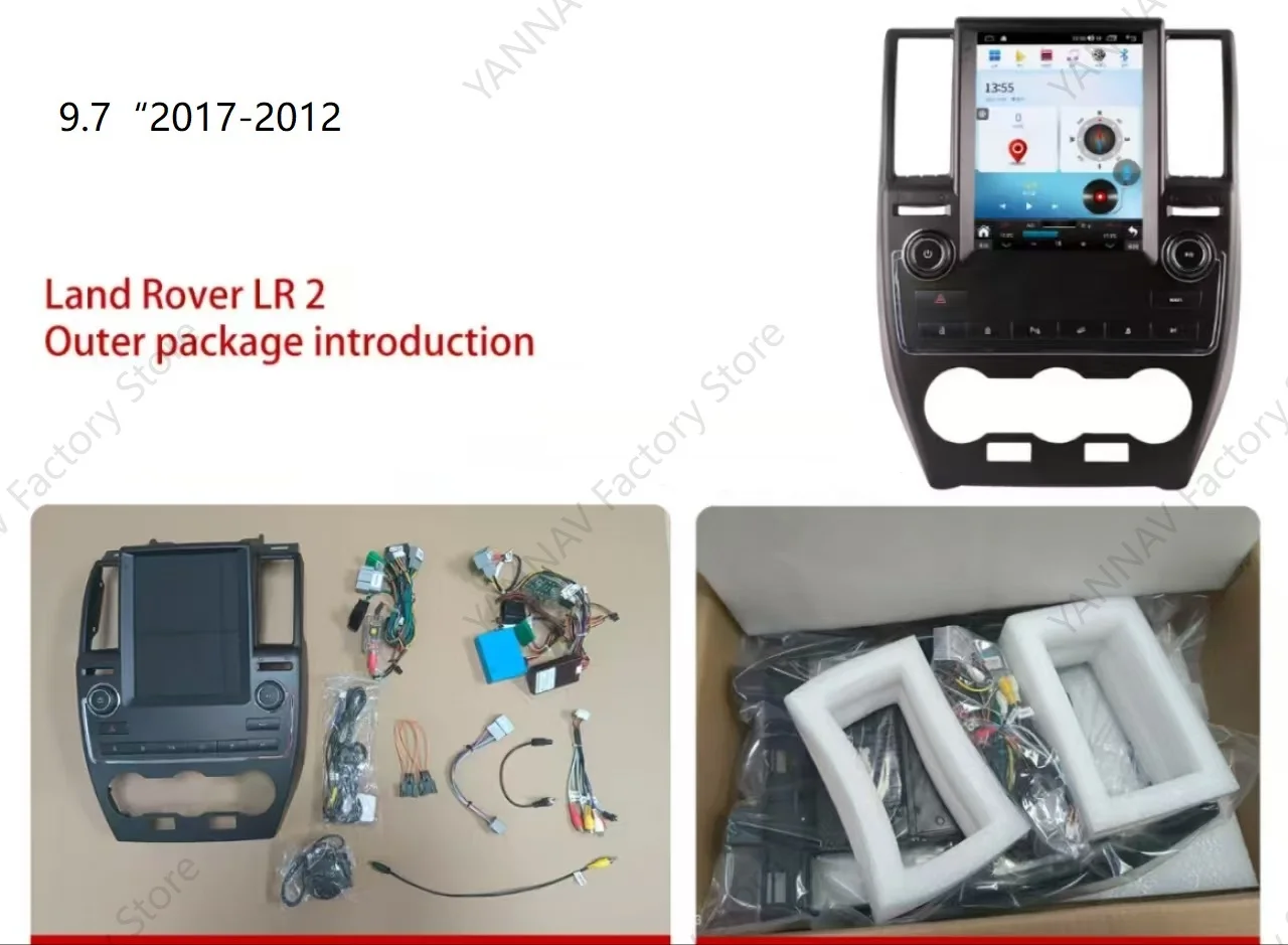 

Android 13.0 для Land Rover Freelander 2 2007-2015 Tesla Экран Радио DSP Головное устройство Стереоприемник Мультимедийный плеер