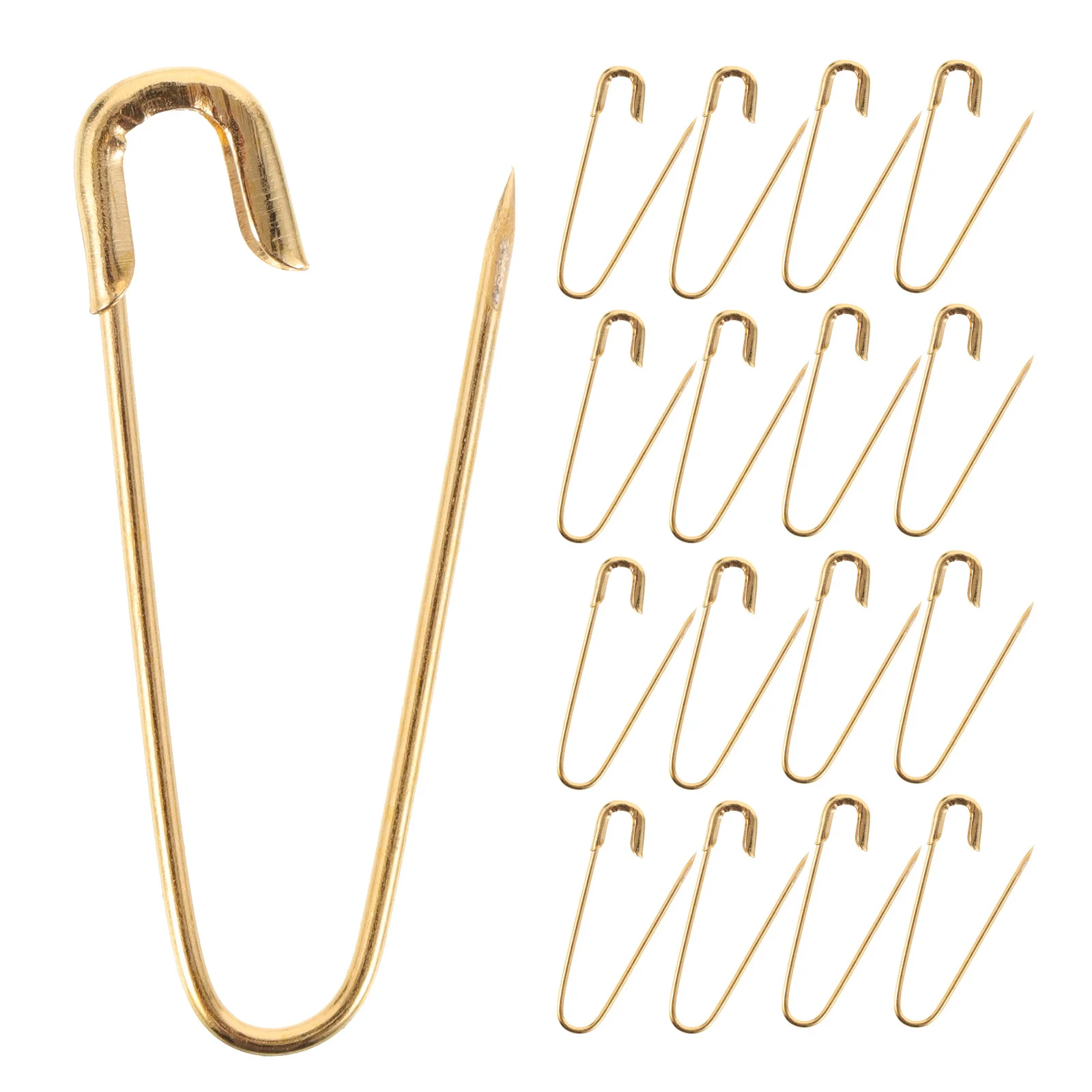 

1000Pcs Metal Clothing Tag Safety Pins U-Shaped Durable Sewing Accessories for Crafts and Garment Use Safety Pin