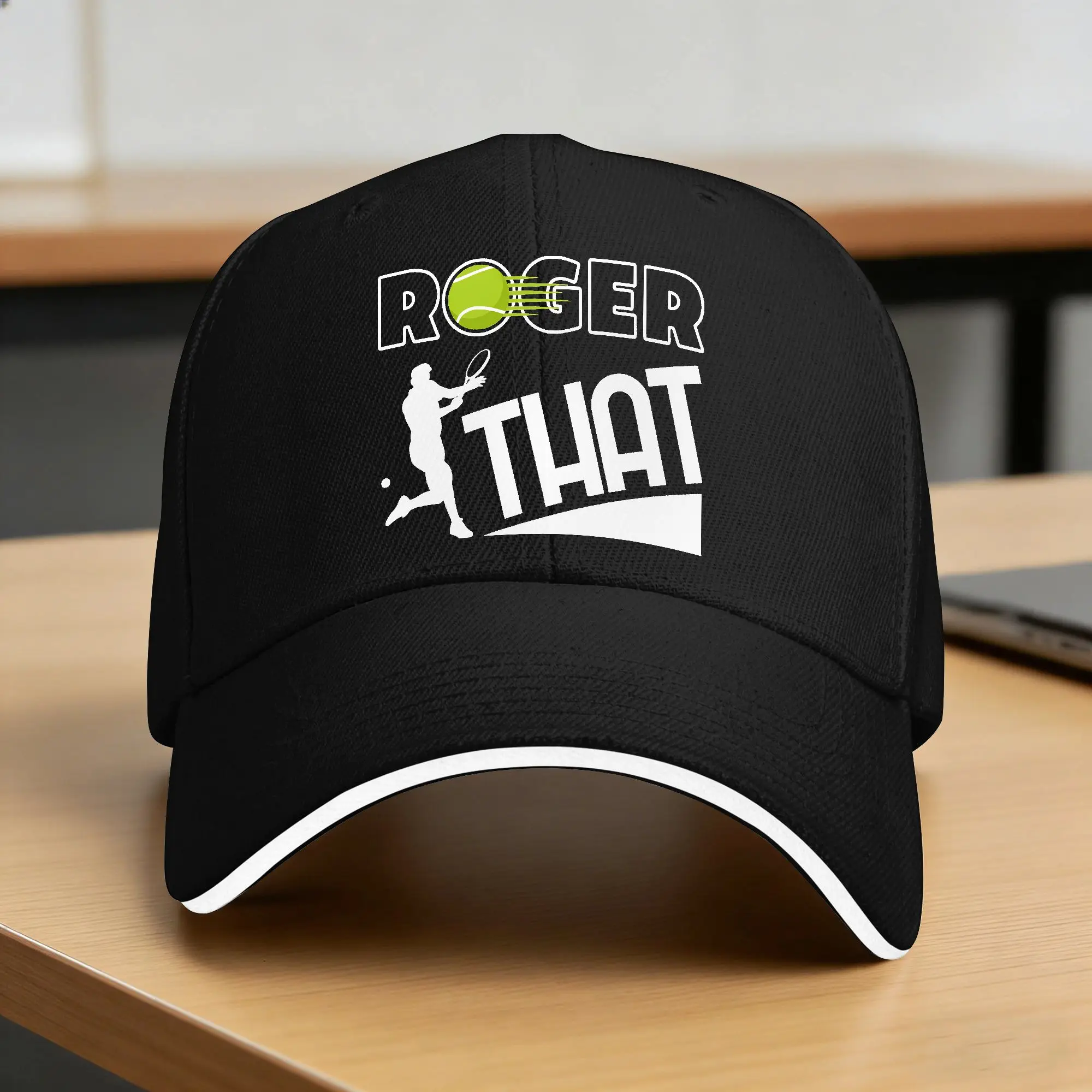 RF Roger Federer That Casual Baseball Cap Summer  Trucker Hat Wholesale Outdoor Sport Female Male Fitted Retro Baseball Caps