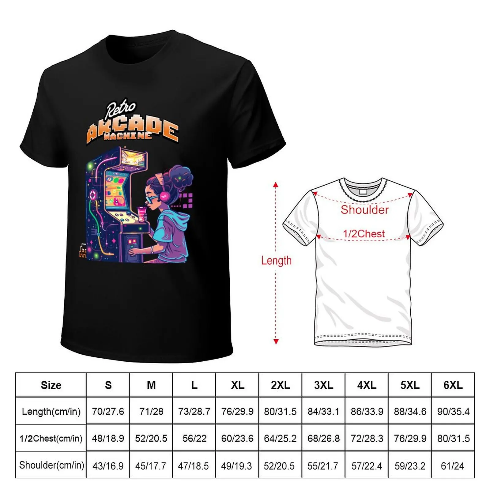 A Living Legacy: Preserving Arcade History in Digital Art T-Shirt High Elasticity Sports Tee Shirt
