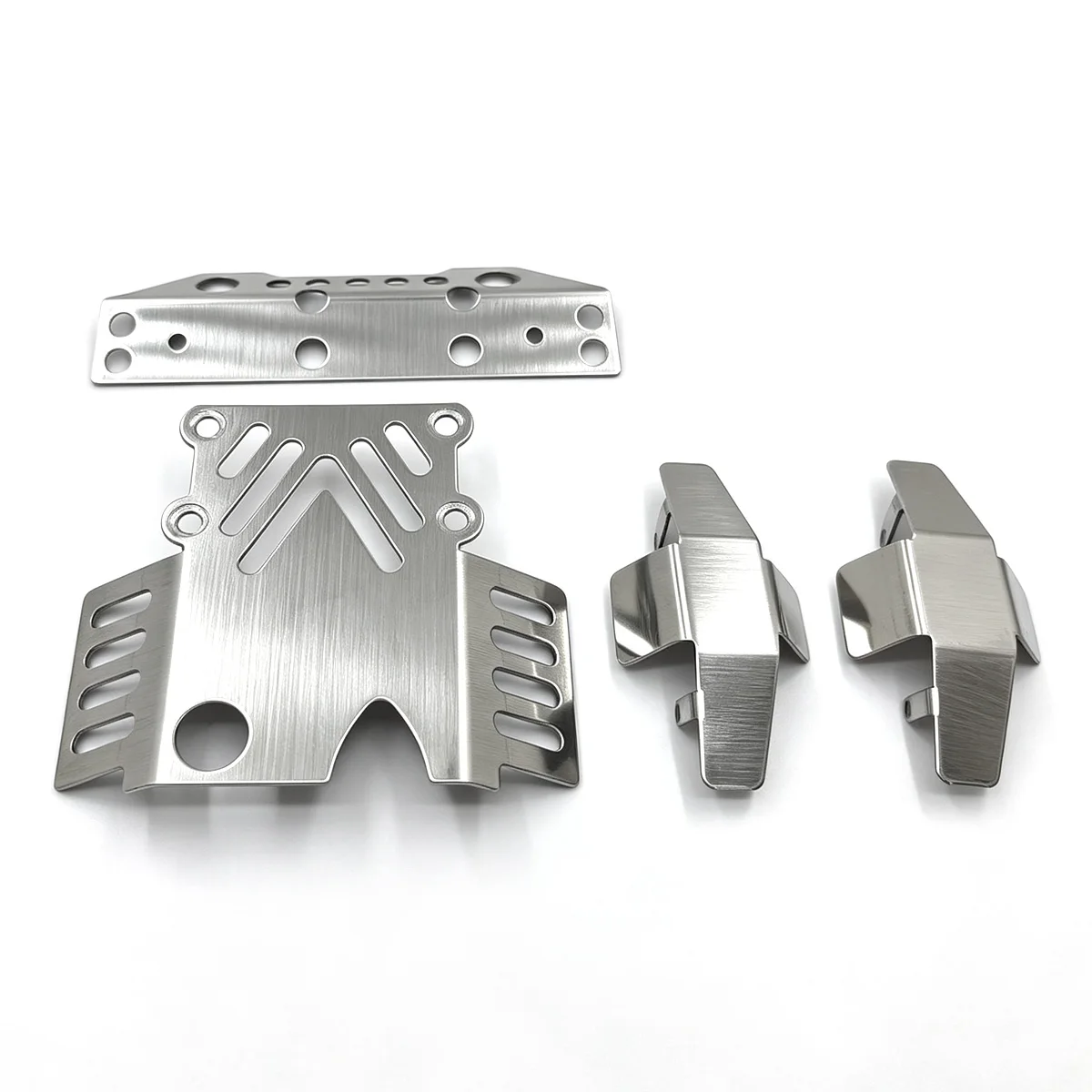 RC Car Non Destructive Installation 304 Chassis Armor Fit for MJX 1/12 H12Y H12Y+ Remote Control Car Parts Modification