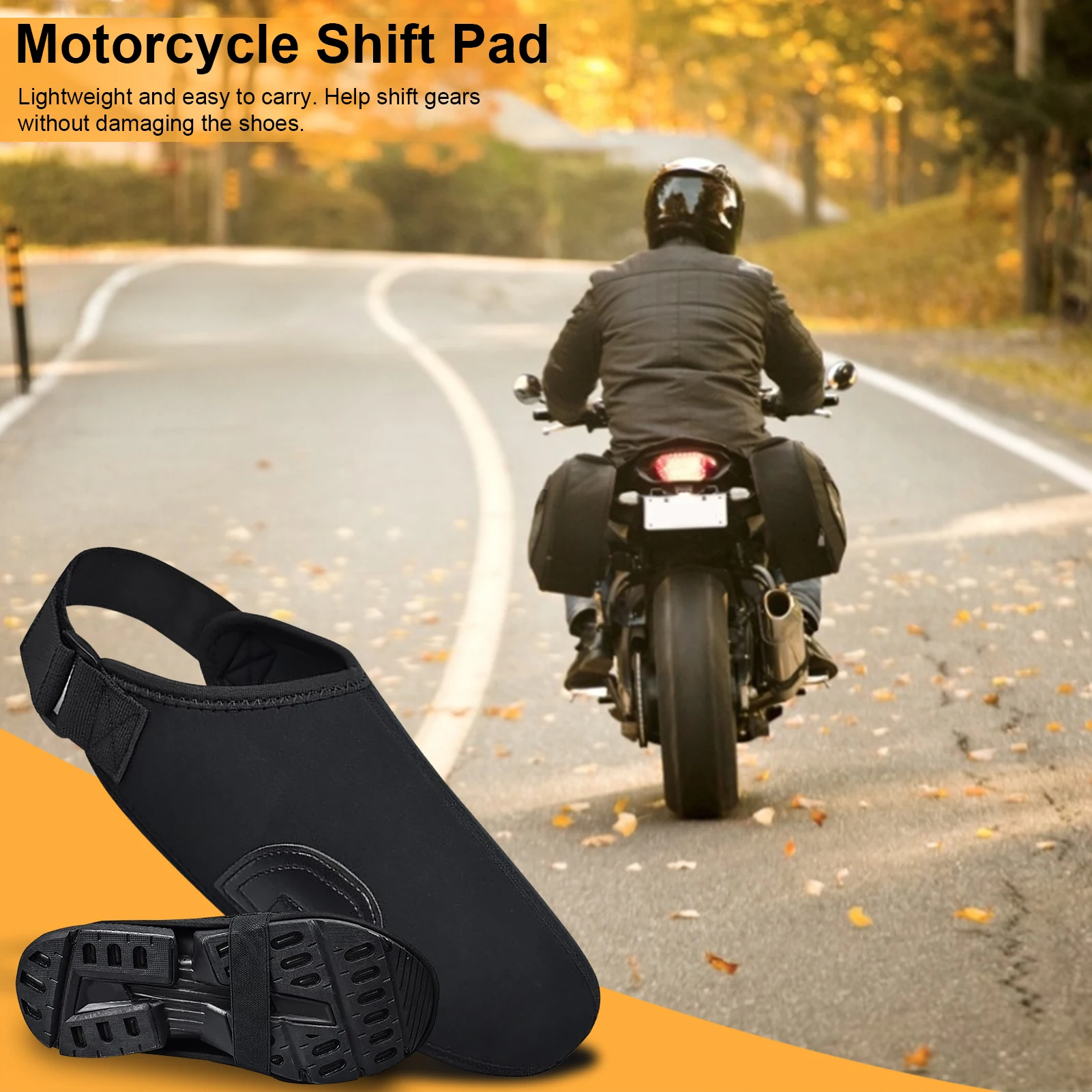 Motorcycle Shift Pad Shoe Cover Motorbike Boots Accessories Waterproof And Dirt Resistant Riding Gear Anti-slip Boot Protector