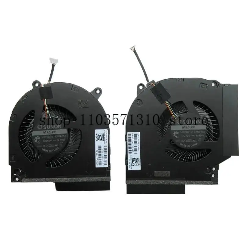 

Новый оригинальный вентилятор процессора для ноутбука HP By Gaming VICTUS 16-R TPN-C169 RTX40 GPU MG75091V1-C180/C190-S9A 12 В 9,60 Вт N44738-001 JM