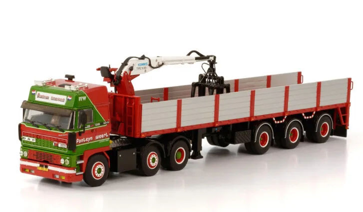 

Alloy Model Toy Gift WSI 1:50 Scale DAF 3300 6X2 FONTEIJN WEERT,Brick Delivery Truck Vehicle Diecast Toy Model Collect 01-3518