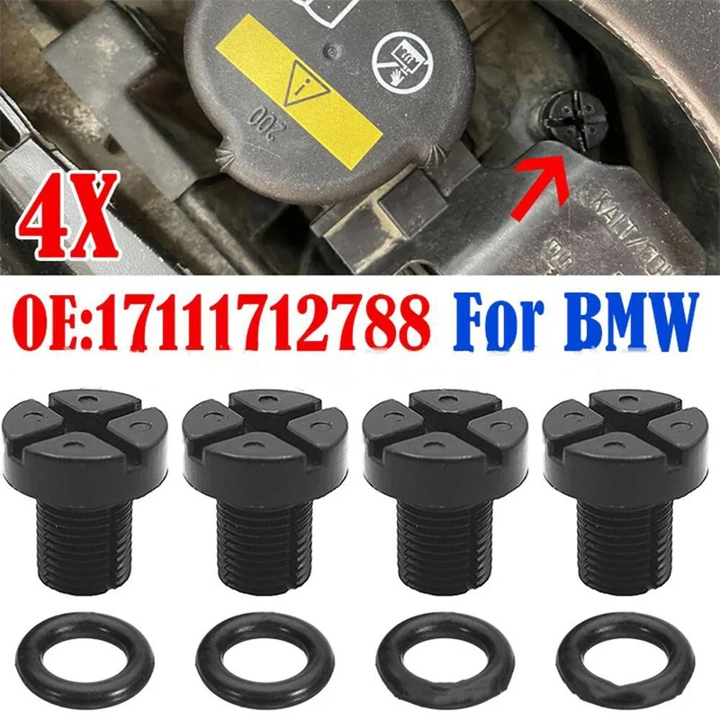 4Pcs Coolant Expans…