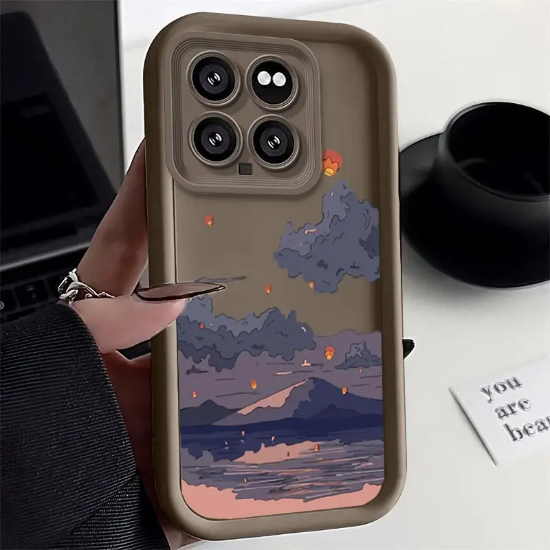 14 Streetscape New Sky Eye Phone Case For Xiaomi 14 14Pro 12S 13Pro 12 11TPro 12Pro 11i 12X 11X 11 13 13T 11T 13Lite 13Pro Cover