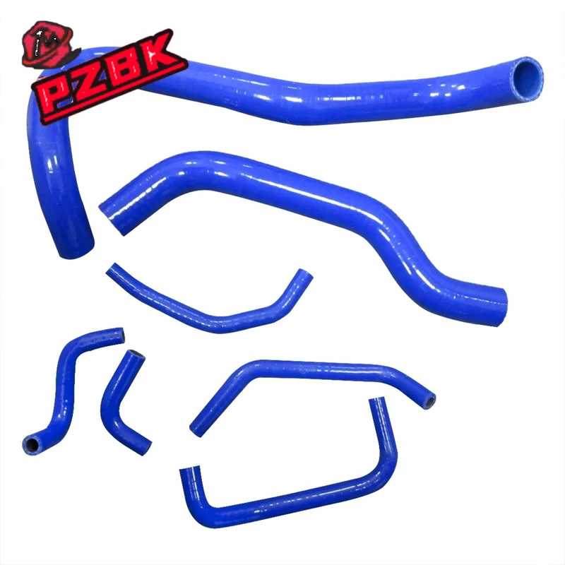 7PCS For 2006-2010 Honda Civic Type R FN2 Silicone Coolant Radiator Hose Tube Kit 2007 2008 2009