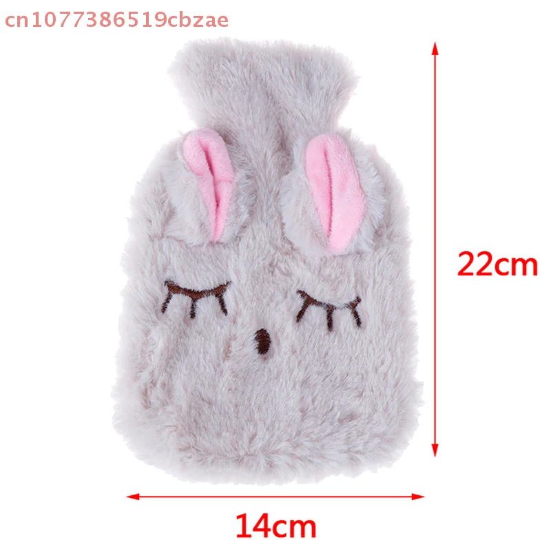 

Cute PVC Stress Relief Hot Water Bottle Bag Soft Reusable Hand Warmer Pain Relief Comforter Toy